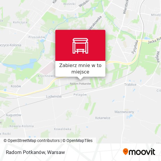 Mapa Radom Potkanów