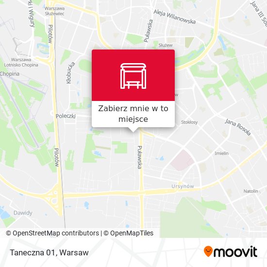 Mapa Taneczna