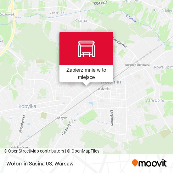 Mapa Wołomin Sasina 03