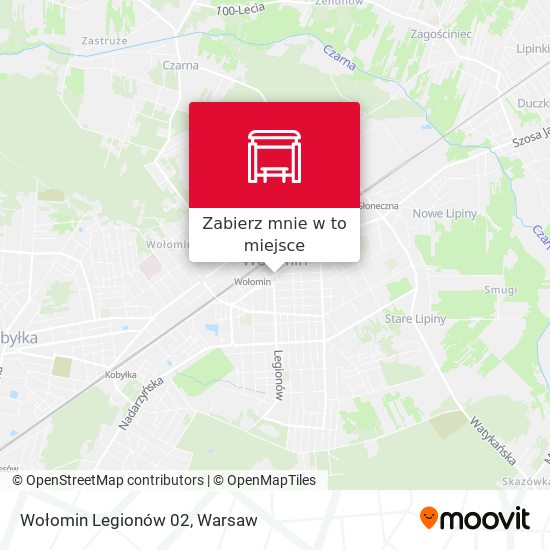 Mapa Wołomin Legionów 02