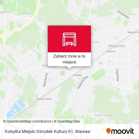 Mapa Kobyłka Miejski Ośrodek Kultury 01