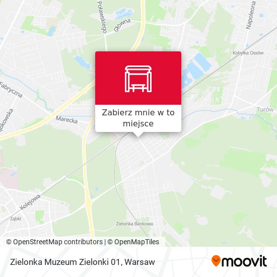 Mapa Zielonka Muzeum Zielonki 01