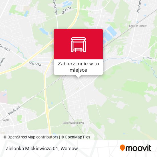 Mapa Zielonka Mickiewicza 01