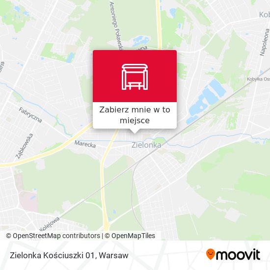 Mapa Zielonka Kościuszki 01