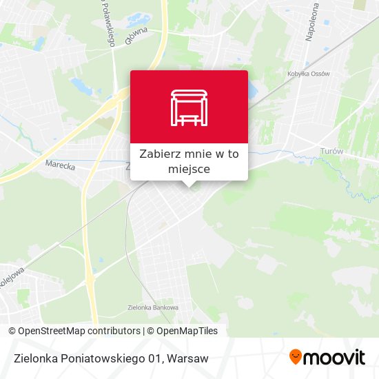 Mapa Zielonka Poniatowskiego 01