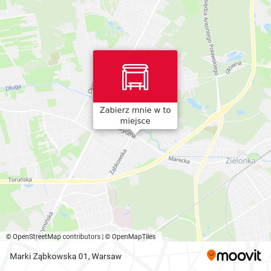 Mapa Marki Ząbkowska 01