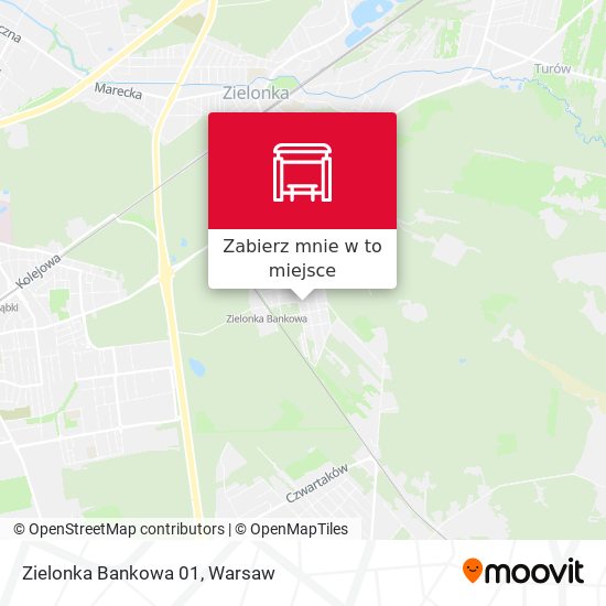 Mapa Zielonka Bankowa