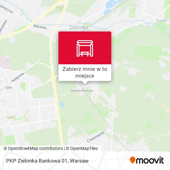 Mapa PKP Zielonka Bankowa 01