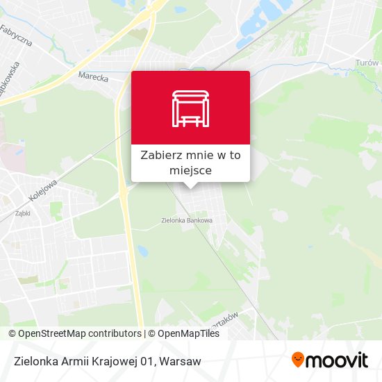 Mapa Zielonka Armii Krajowej