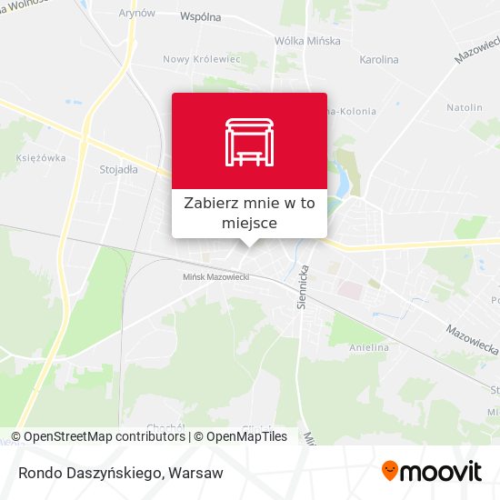 Mapa Rondo Daszyńskiego