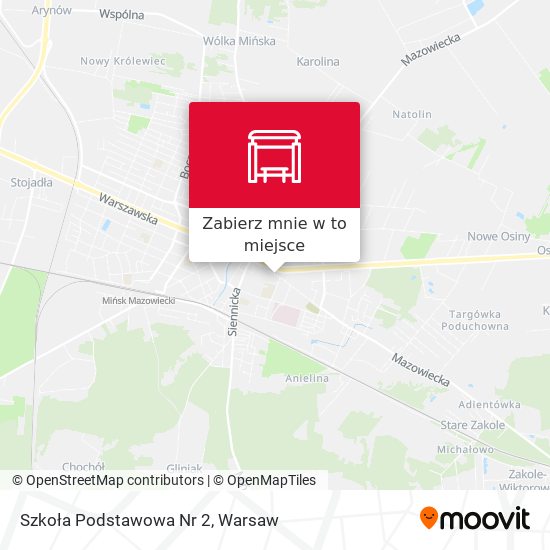 Mapa Szkoła Podstawowa Nr 2