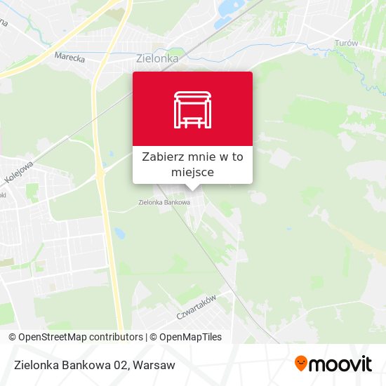 Mapa Zielonka Bankowa