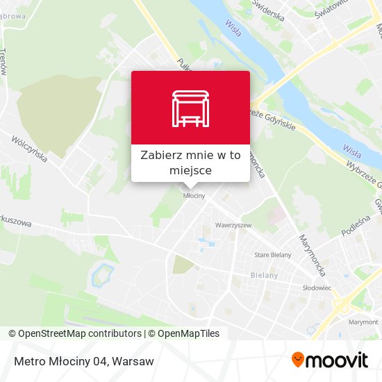 Mapa Metro Młociny 04