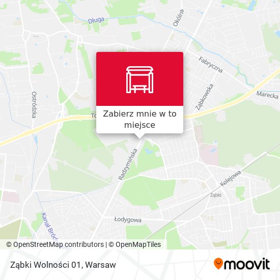 Mapa Ząbki Wolności 01