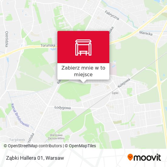 Mapa Ząbki Hallera 01