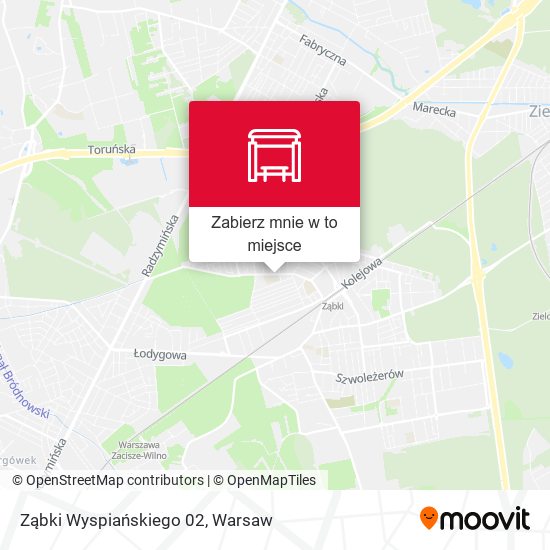 Mapa Ząbki Wyspiańskiego 02