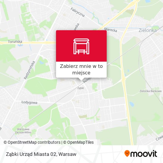 Mapa Ząbki Urząd Miasta 02