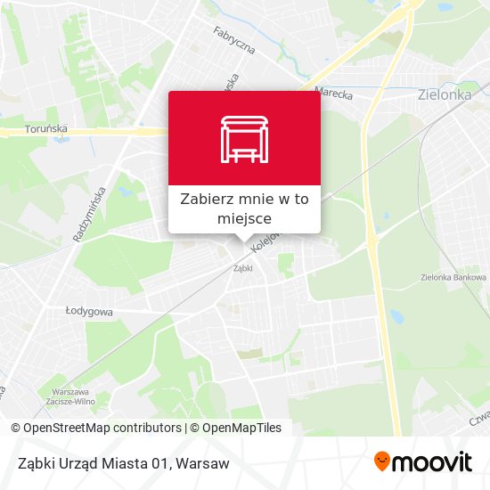 Mapa Ząbki Urząd Miasta 01