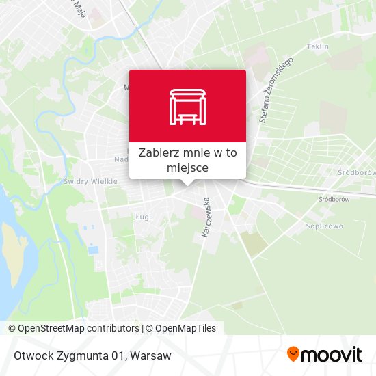 Mapa Otwock Zygmunta 01