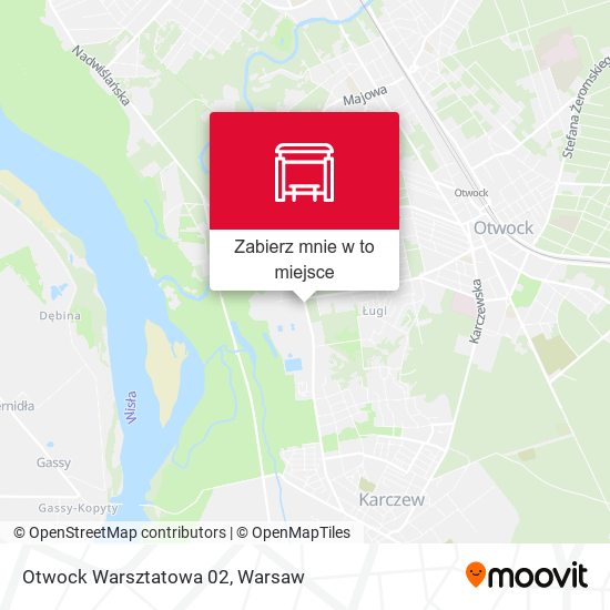 Mapa Otwock Warsztatowa 02