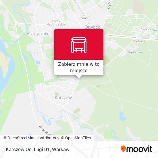 Mapa Karczew Os.Ługi