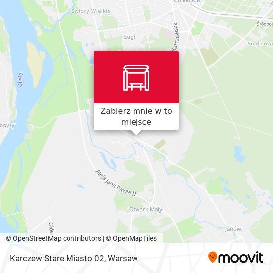 Mapa Karczew Stare Miasto 02