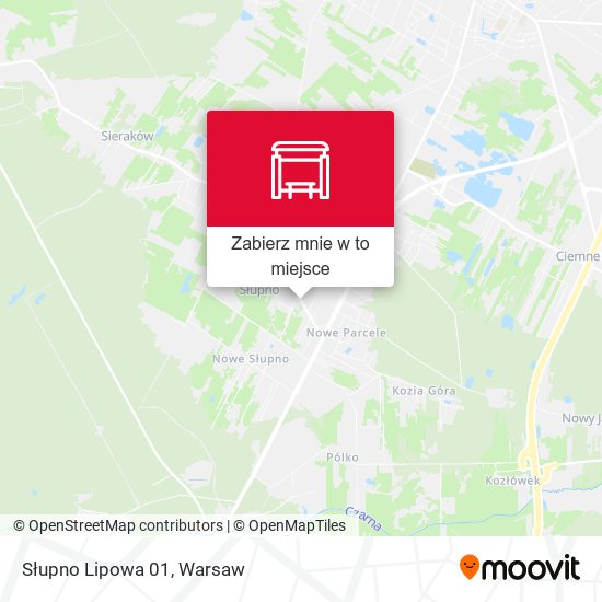 Mapa Słupno Lipowa 01