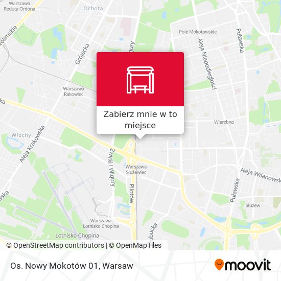 Mapa Os. Nowy Mokotów 01