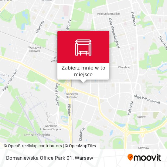 Mapa Domaniewska Office Park 01