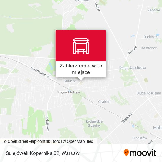 Mapa Sulejówek Kopernika 02