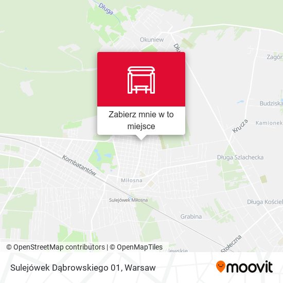 Mapa Sulejówek Dąbrowskiego 01