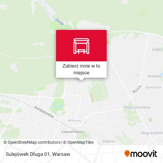 Mapa Sulejówek Długa 01