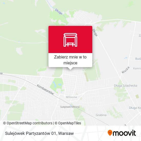 Mapa Sulejówek Partyzantów 01