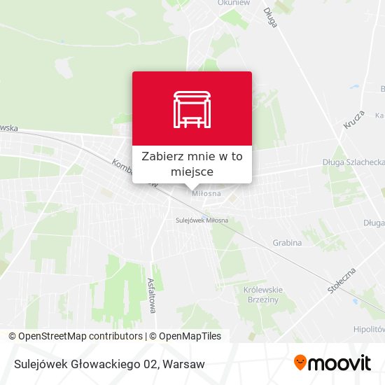 Mapa Sulejówek Głowackiego 02