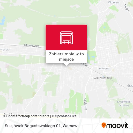 Mapa Sulejówek Bogusławskiego 01