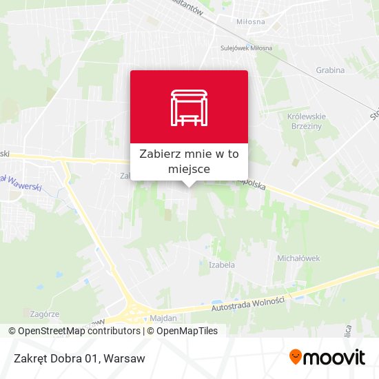 Mapa Zakręt Dobra 01