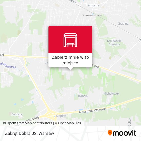 Mapa Zakręt Dobra 02