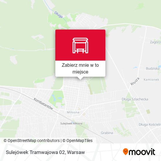 Mapa Sulejówek Tramwajowa 02