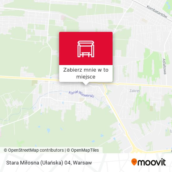 Mapa Stara Miłosna (Ułańska) 04