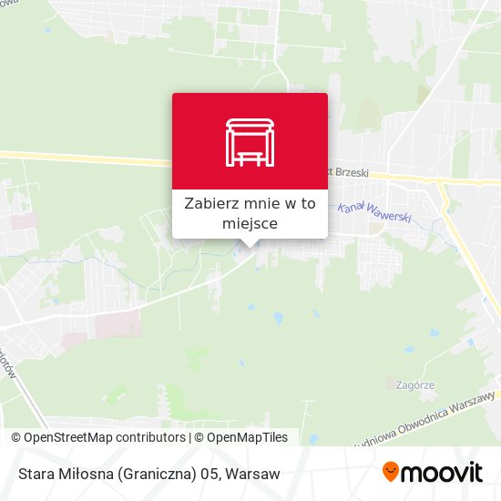 Mapa Stara Miłosna (Graniczna) 05