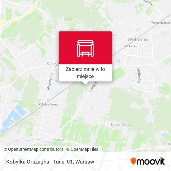 Mapa Kobyłka Orszagha - Tunel 01