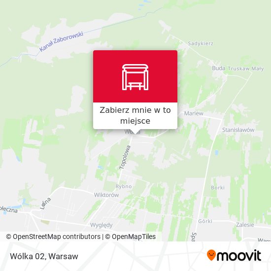 Mapa Wólka