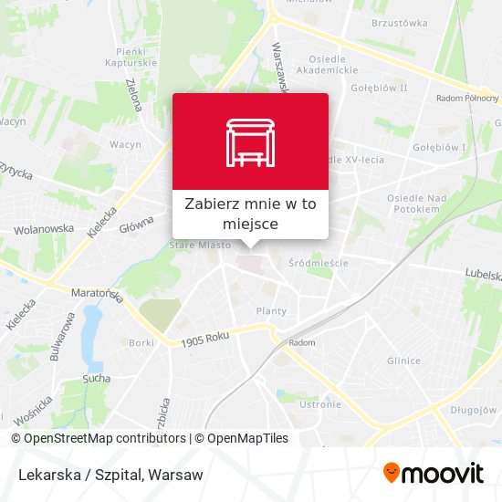 Mapa Lekarska / Szpital