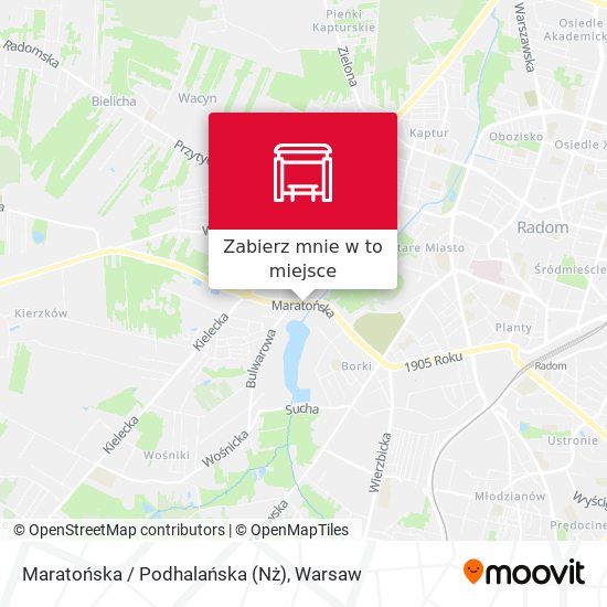 Mapa Maratońska / Podhalańska (Nż)