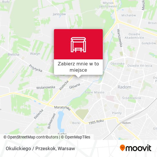 Mapa Okulickiego / Przeskok