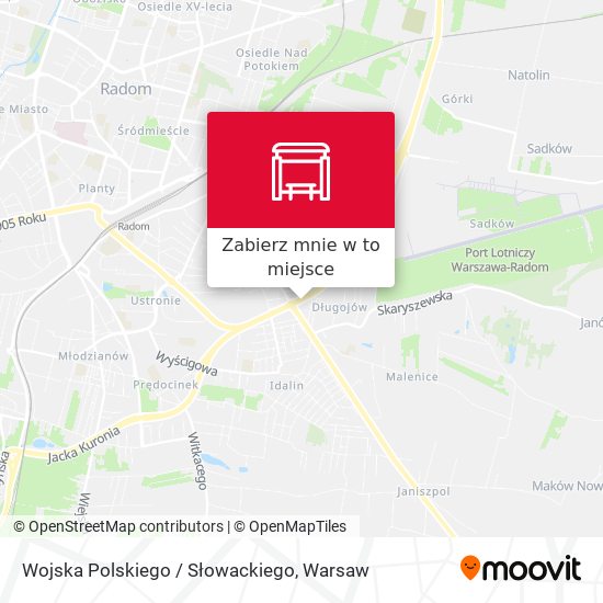 Mapa Wojska Polskiego / Słowackiego