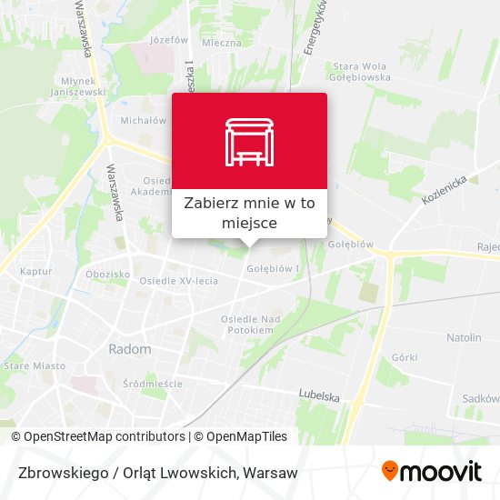 Mapa Zbrowskiego / Orląt Lwowskich