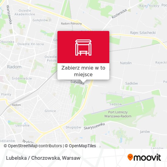 Mapa Lubelska / Chorzowska