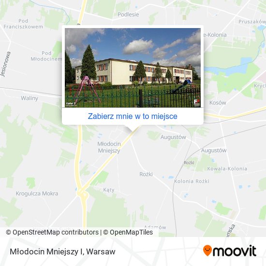 Mapa Młodocin Mniejszy I