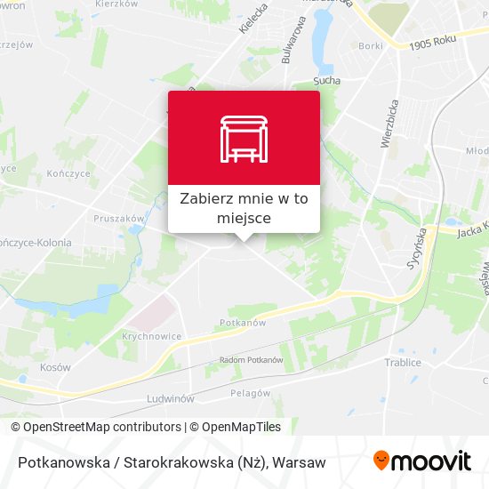 Mapa Potkanowska / Starokrakowska (Nż)